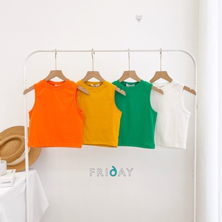 Áo croptop SN Poco trơn 2BD705A Friday