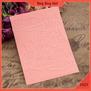 DIY Scrapbooking Plastic Embossing Template Folder Stencil for Album Card
