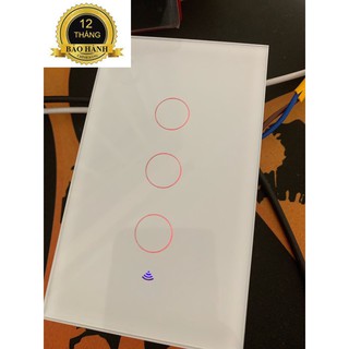 Công Tắc Cảm Ứng TUYA 3 Nút Ấn