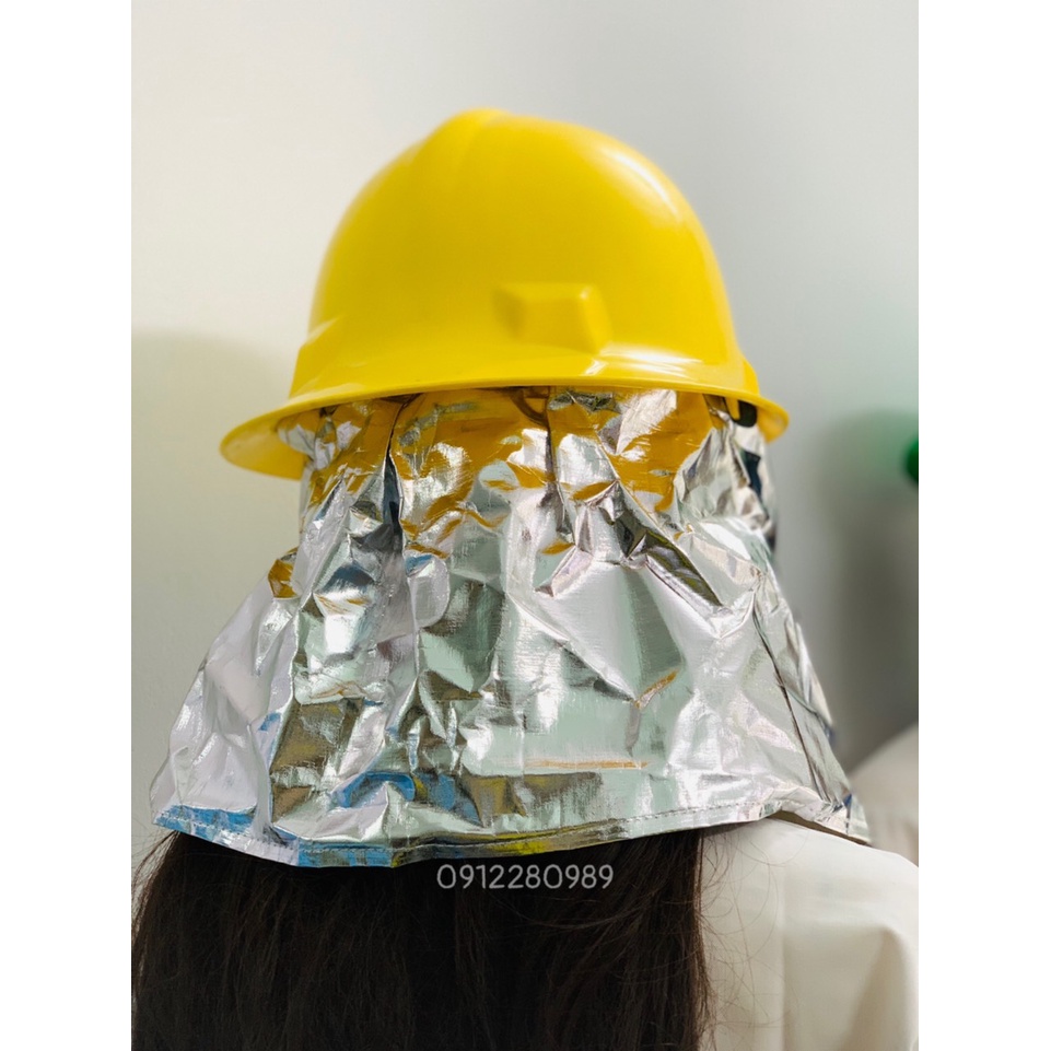 Nón chữa cháy cho lính cứu hỏa _ Hình chụp thật