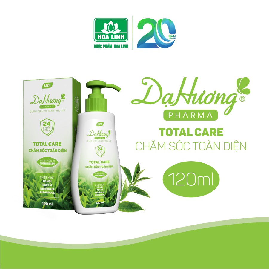 Dạ hương Pharma total care - Chăm sóc toàn diện - 120ml