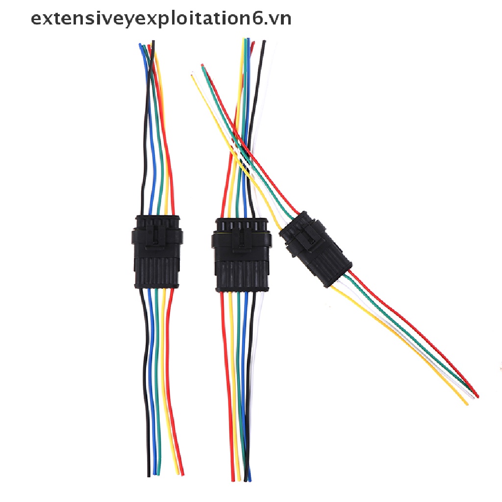 Đầu nối dây tự động 1 / 2 / 3 / 4 / 5 / 6pin chống nước cho xe hơi