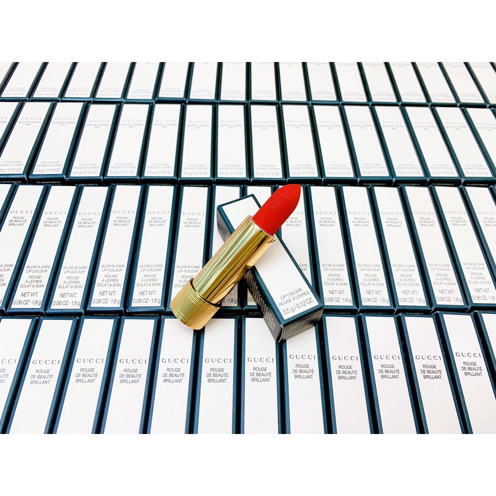 Son Gucci Rouge À Lèvres Matte - Màu 25 (Goldie Red)
