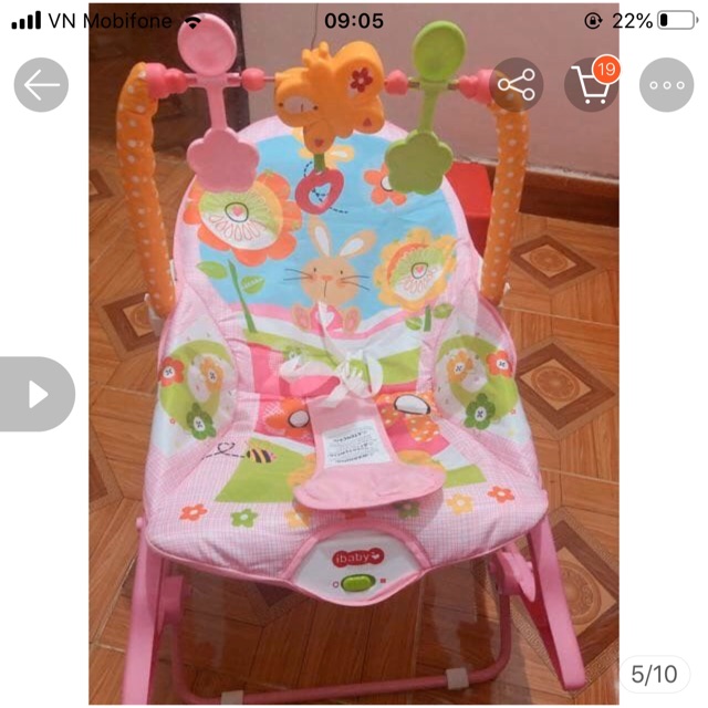 Ghế rung Fisher price