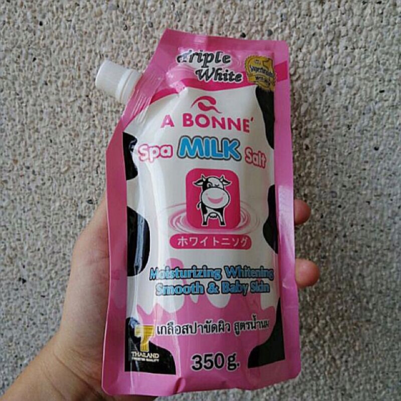 Muối tắm sữa bò A Bonne Spa Milk Salt Thái Lan | BigBuy360 - bigbuy360.vn