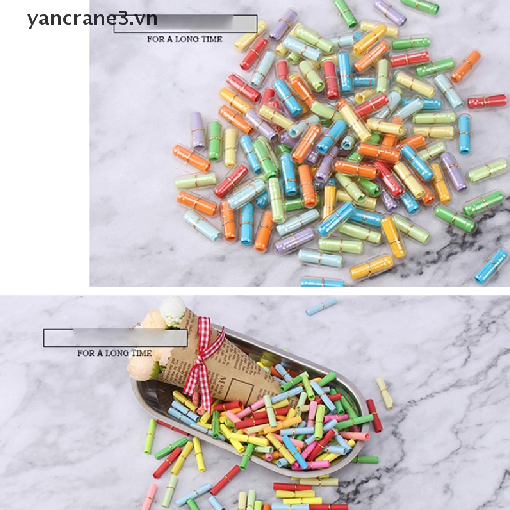 Set 50 Viên Nang Mini Hình Biểu Tượng Cảm Xúc Dùng Để Trang Trí