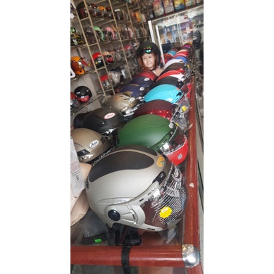 NÓN BẢO HIỂM GRS A102K ,MÀU XANH NHỚT NHÁM, CHÍNH HÃNG .