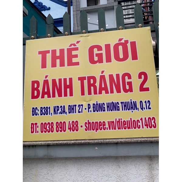 Combo 10 bánh tráng tắc ớt xay maxxx cayyyy cấp 99 !!!