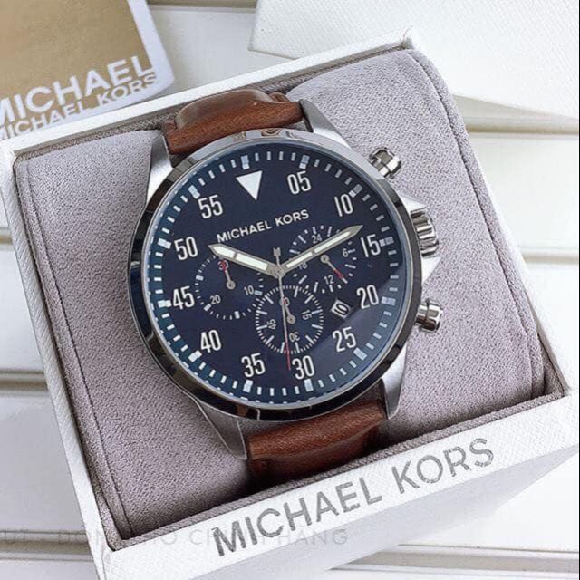 Đồng hồ nam Michael kors MK8362 dây da bò chạy 6 kim fullbox