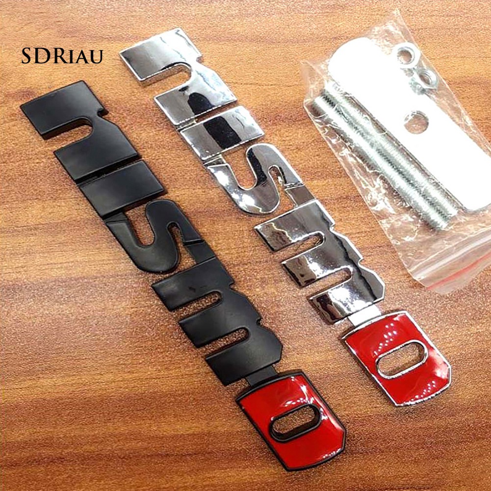 Fashion Nismo 3D Metal Reload Car Emblem Sticker DIY Vehicle Decoration Decal