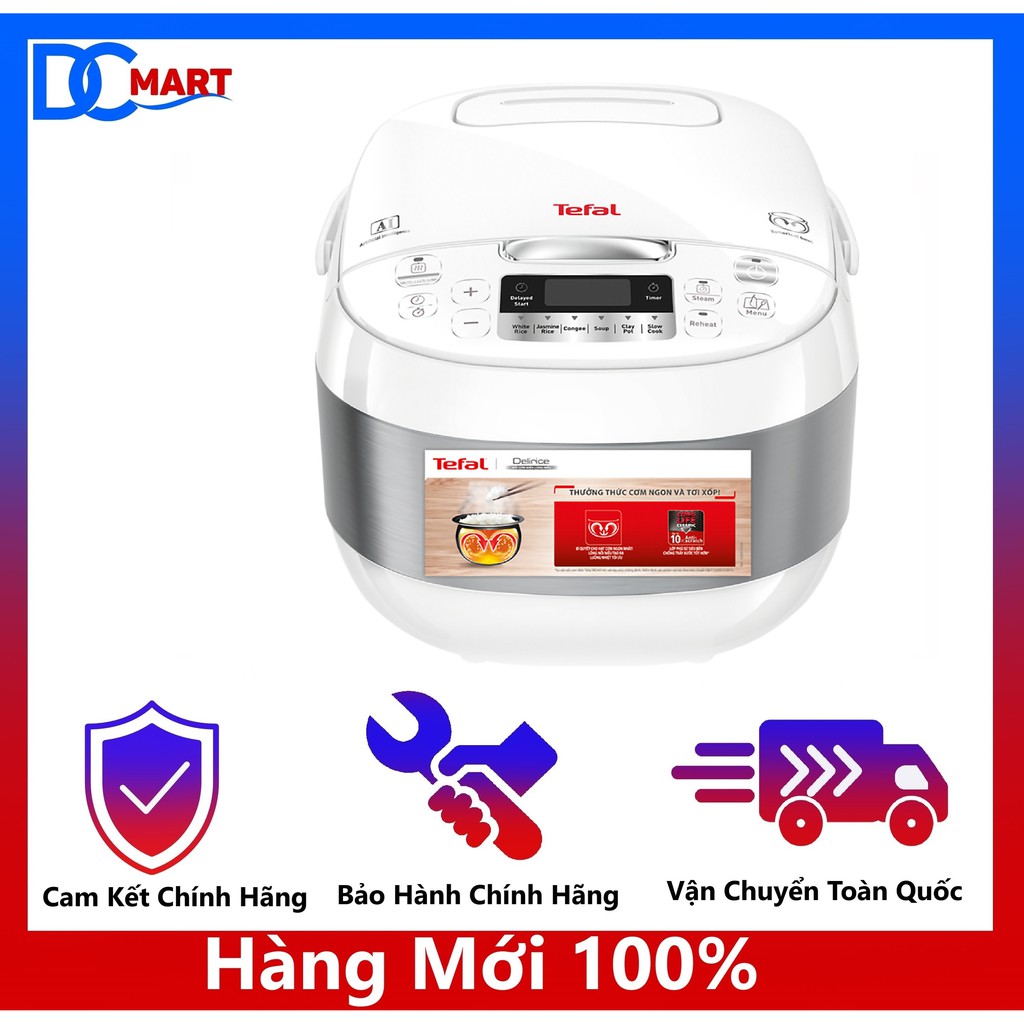 NỒI CƠM ĐIỆN TỬ CAO CẤP TEFAL_RK752168 1.8L 750W