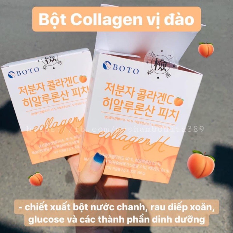 Bột Uống Collagen Boto Hàn Quốc Bổ Sung Vitamin C Sự Kết Hợp Tuyệt Vời Đẹp Da | BigBuy360 - bigbuy360.vn