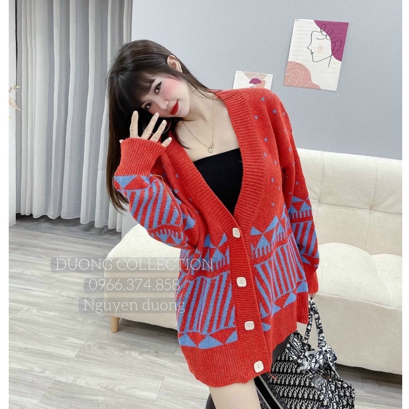 ÁO KHOÁC LEN CARDIGAN DÁNG DÀI QC LOẠI 1 HÀNG ĐẸP (ẢNH THẬT)