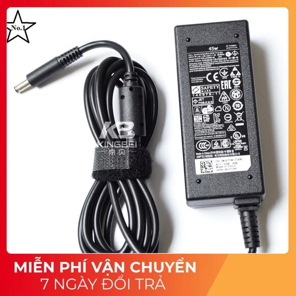 Sạc Laptop Dell 19.5v - 2.31a - 45w - Adapter Kèm dây nguồn XPS 13 Inspiron 5452 5455 5458 5459