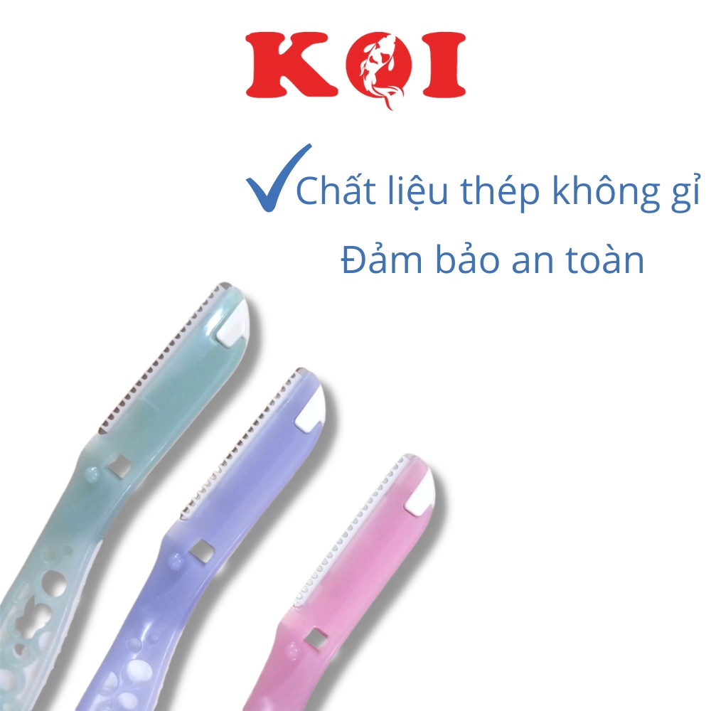 Dao cạo lông mặt Kai Can Face set 3 chiếc