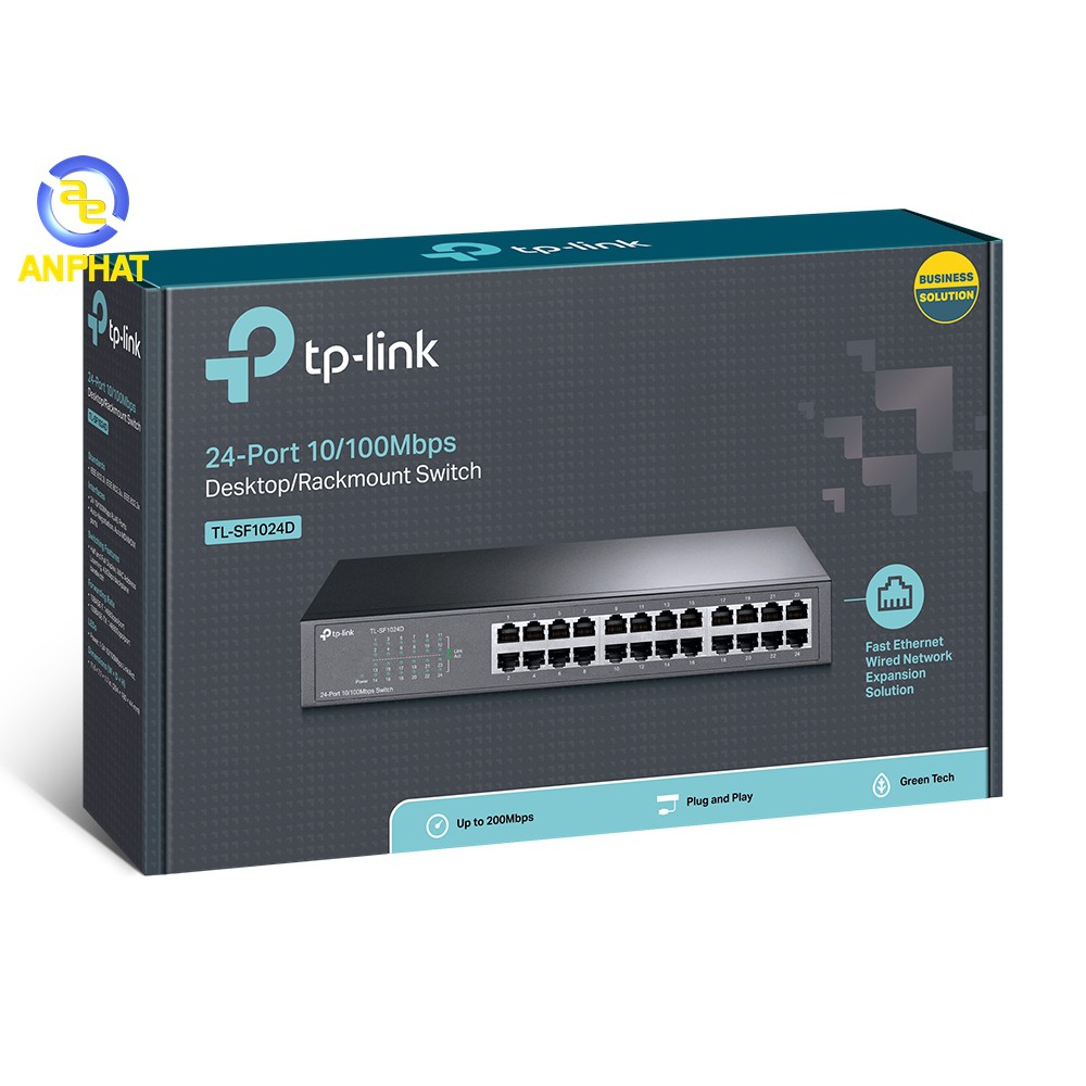 Bộ chia mạng TPLink 8 / 16 / 24 port (TLSF1024D / SF1016DS) Chính hãng