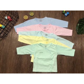 Áo dài tay cho bé sơ sinh cotton noubaby+unchi