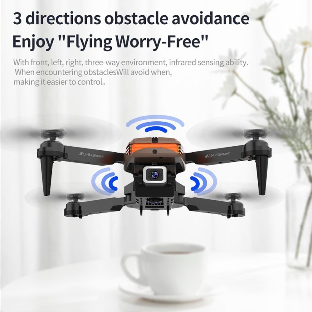 𝓣ặ𝓷𝓰 𝓑ộ 4 𝓒á𝓷𝓱 𝓢ơ 𝓒𝓾𝓪 Máy bay điều khiển từ xa V3 Pro mới 2022 có 2 camera flycam 4k mini, flycam giá rẻ, play cam