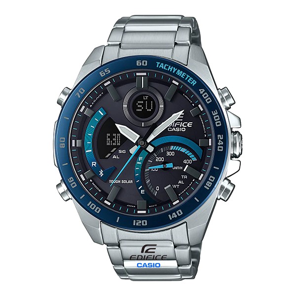 Đồng Hồ Nam Casio Dây Kim Loại Chính Hãng EDIFICE ECB-900DB-1BDR