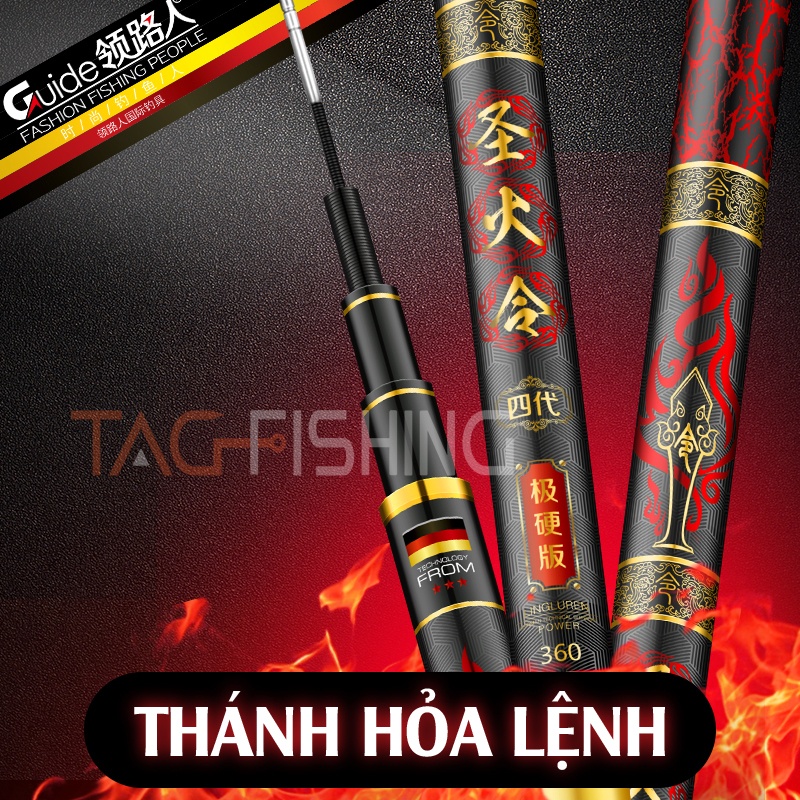 Cần Câu Tay Guide Thánh Hỏa Lệnh Đời IV 4H