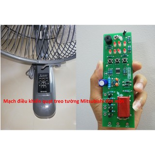 Mạch điều khiển quạt treo tường Mitsubishi đời mới