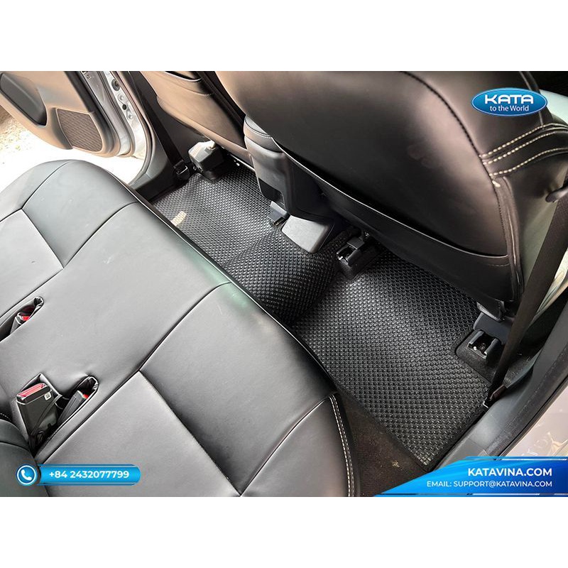 Thảm Lót Sàn Ô Tô Toyota Raize 2022 BASIC_ màu đen _không lót cốp