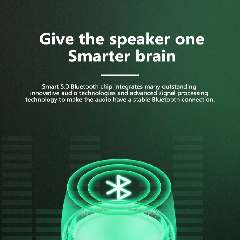 Loa bluetooth LitteFun chính hãng Pass vòm 360 độ ghép đôi loa TWS âm thanh siêu hay