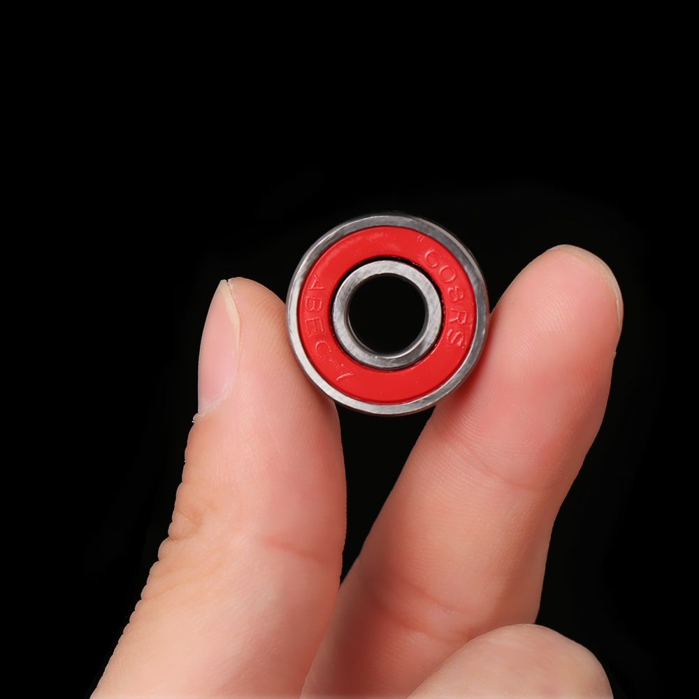 10 vòng bi 608RS bằng thép carbon bền chống mòn nhiều màu sắc dành cho ván trượt