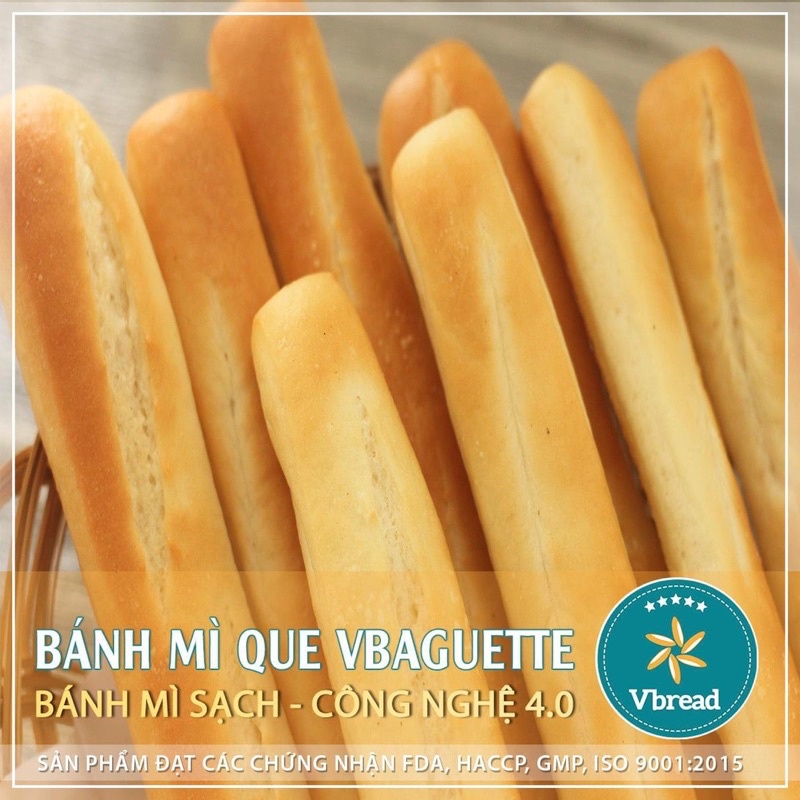 Bánh mì que tươi thương hiệu Vbread