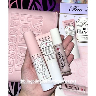 Set 3 món kem lót, son dưỡng Toofaced