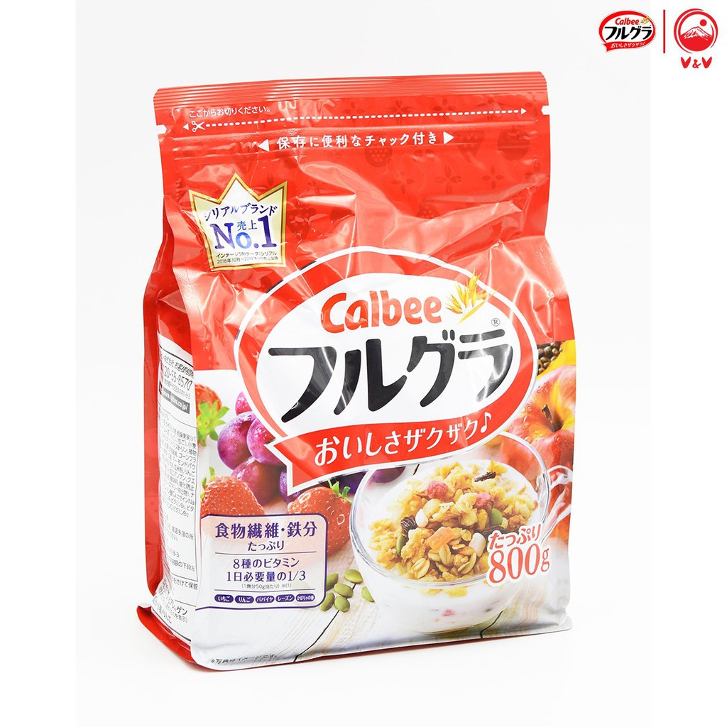 [Date 09/2021] gói 700g Ngũ Cốc Trái Cây Calbee Nhật Bản | BigBuy360 - bigbuy360.vn