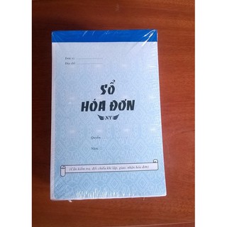 Hóa đơn bán lẻ 1 liên_10 quyển