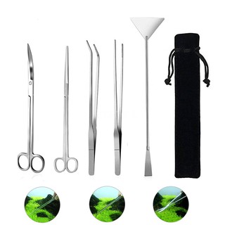 Bộ 5 dụng cụ chăm sóc cây thủy sinh / bể cá tiện dụng
