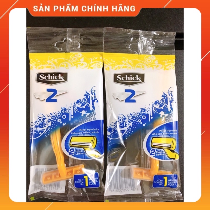 DẠO CẠO RÂU DU LỊCH SCHICK (DAO CẠO VÀNG)