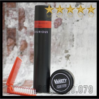 ✅Combo sáp vuốt tóc variety chính hãng + Tặng lược/ sáp vuốt tóc/ wax vuốt tóc/ keo vuốt tóc/ sap vuot toc/ wax