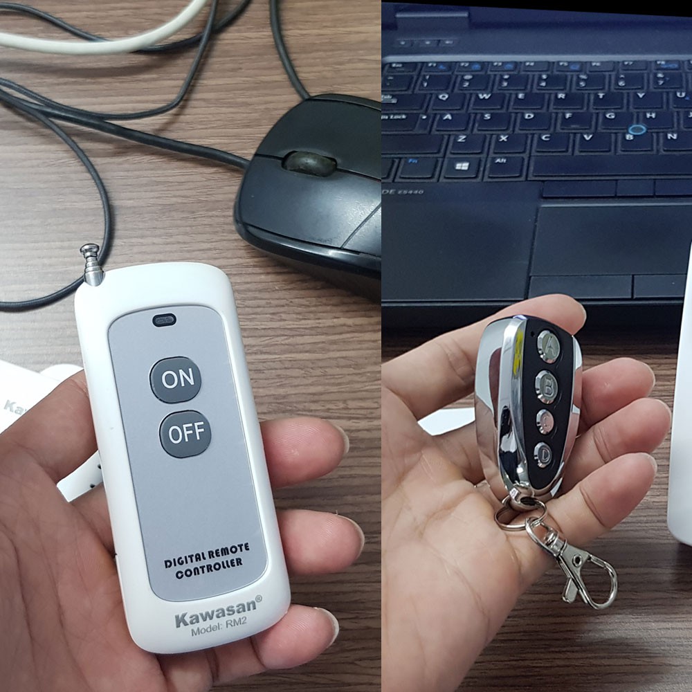 Công tắc điện điều khiển từ xa qua Remote KW-RF01B