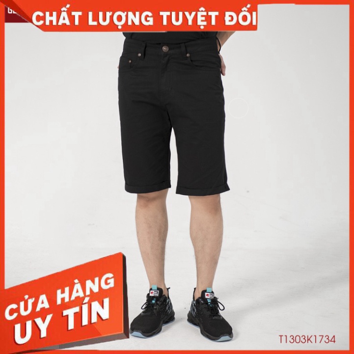Quần Ngố Kaki Nam Xắn Ống T1303K1734 GENVIET - Hàng nhập khẩu