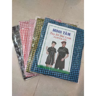 Tạp dề 2 lớp chống thấm nước hàng dày dặn