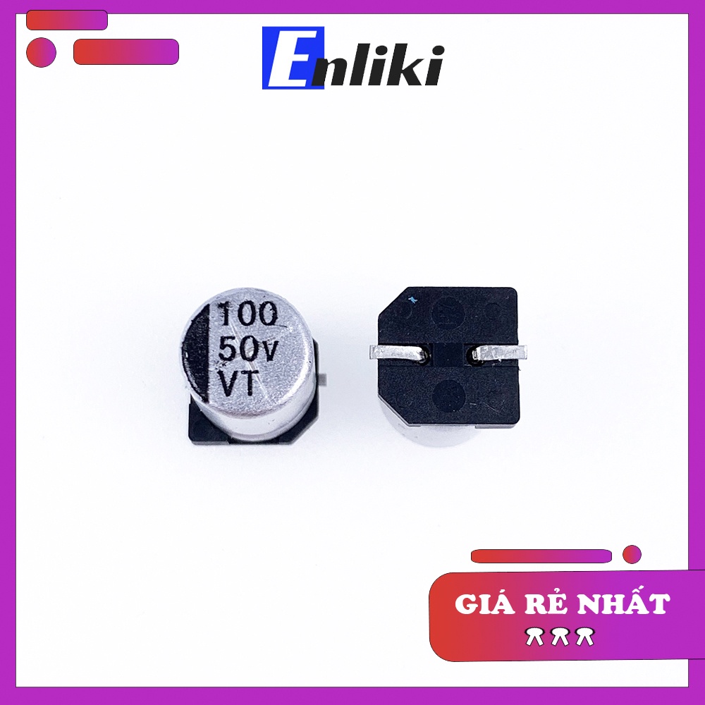 100uF 50V 8x10.5mm Tụ Nhôm