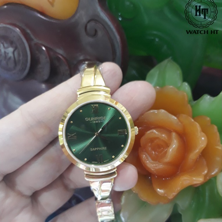 Đồng hồ nữ SUNRISE 9945SB kính Sapphire chống xước và chống nước tuyệt đối | BigBuy360 - bigbuy360.vn