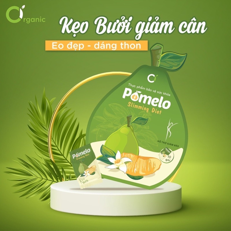 kẹo bưởi giảm cân pomelo Ciorganic chính hãng