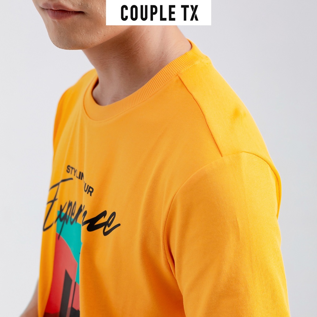 Áo Thun Nam Couple TX In Typo Slogan Graphic Chill MTS 1160