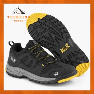 Giày leo núi trekking Jack Wolfskin nữ cổ thấp, Giày phượt dã ngoại