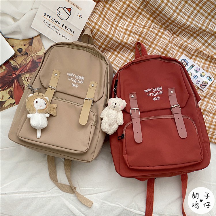 Ba Lô Đi Học Phong Cách Harajuku Nhật Bản Cho Nữ