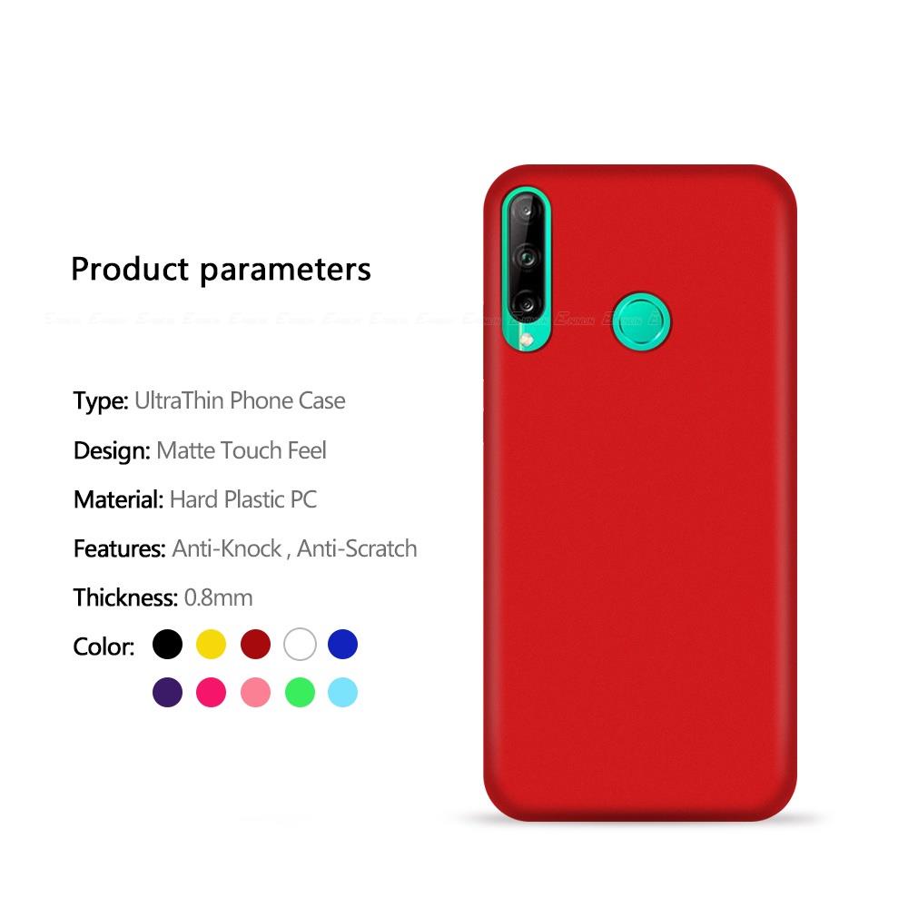 Ốp Điện Thoại Nhựa PC Cứng Siêu Mỏng Mặt Nhám Cho HuaWei Honor V40 View 30 Pro 20 Lite Pro