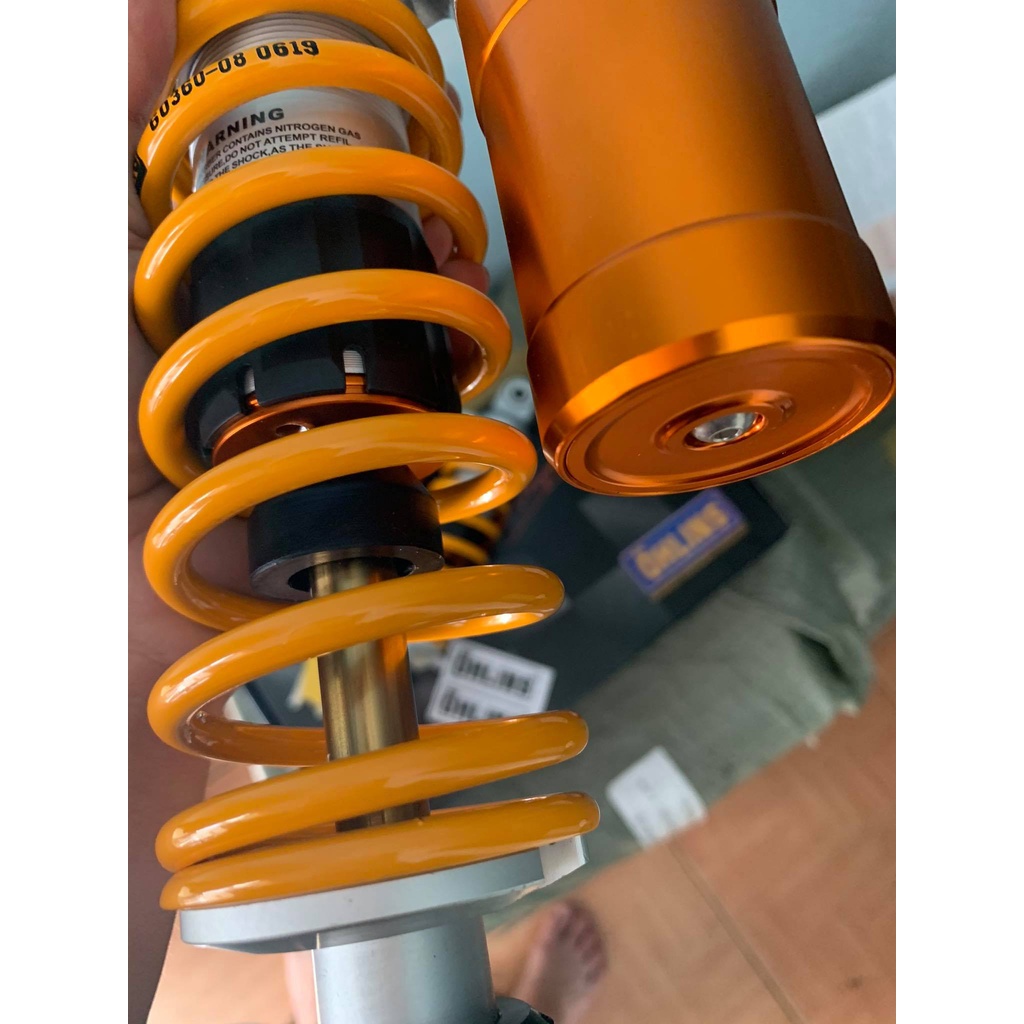 Phuộc Bình Dầu Tăng Chỉnh OHLINS gắn Sirius,Jupiter