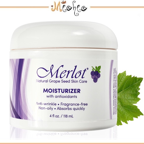 Kem dưỡng ngày chiết xuất hạt nho Merlot GRAPE SEED MOISTURIZER SPF15 [Meoheo]