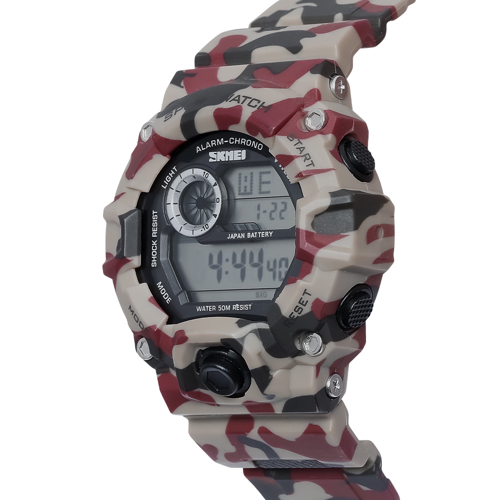 Đồng Hồ Nam Điện Tử Thể Thao Pin Nhật, Kháng Nước SKMEI - 1019CMRD - Hàng ChínhHãng