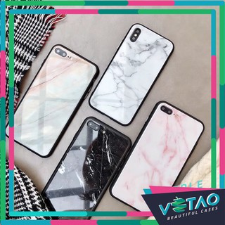 Ốp lưng Iphone vân đá mặt kính