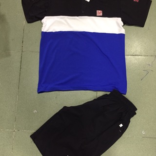 Set bộ in logo uniqlo phối thân